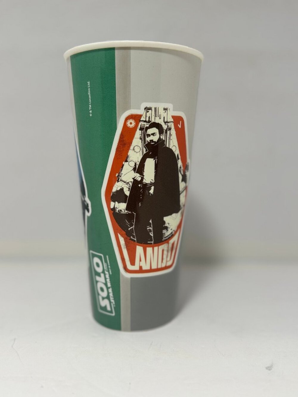 Star Wars Solo Movie Theater Cup Lando & Han Design
